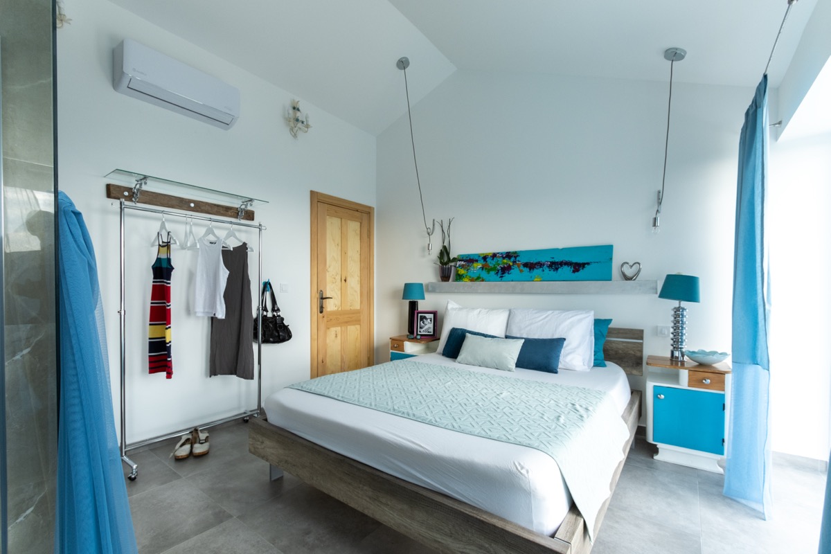 Aqua Room in Blautönen